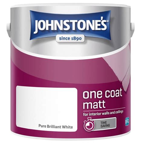 johnstone's one coat white emulsion.